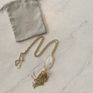 Kendra Scott Ivory Mother of Pearl Rayne Necklace